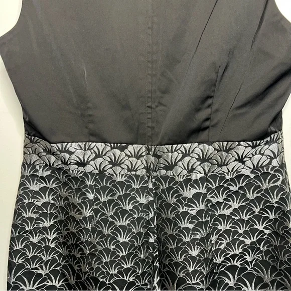 H&M Black Dress with Silver Pattern - Picture 14 of 16